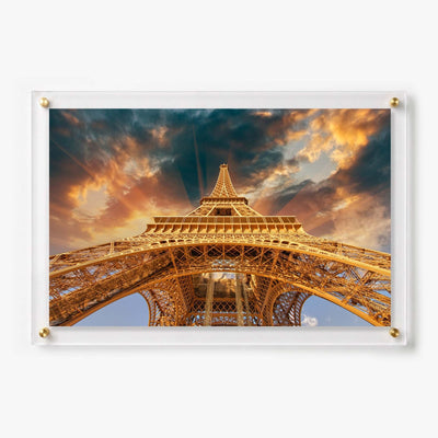 Under the Eiffel Acrylic Wall Art Print