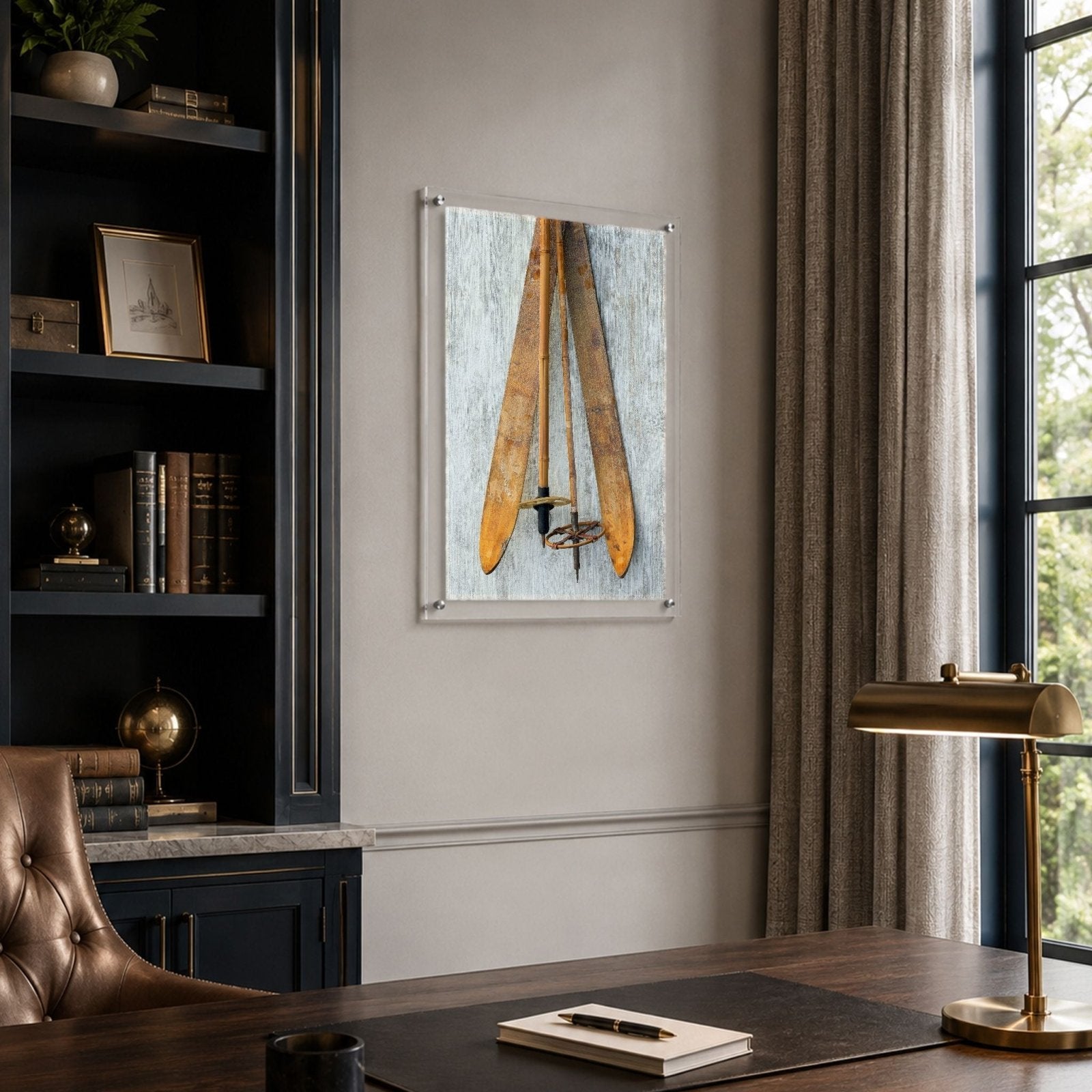 Vintage Tracks Acrylic Wall Art Print