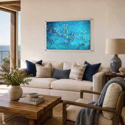 Waiting on the Waves Acrylic Wall Art Print