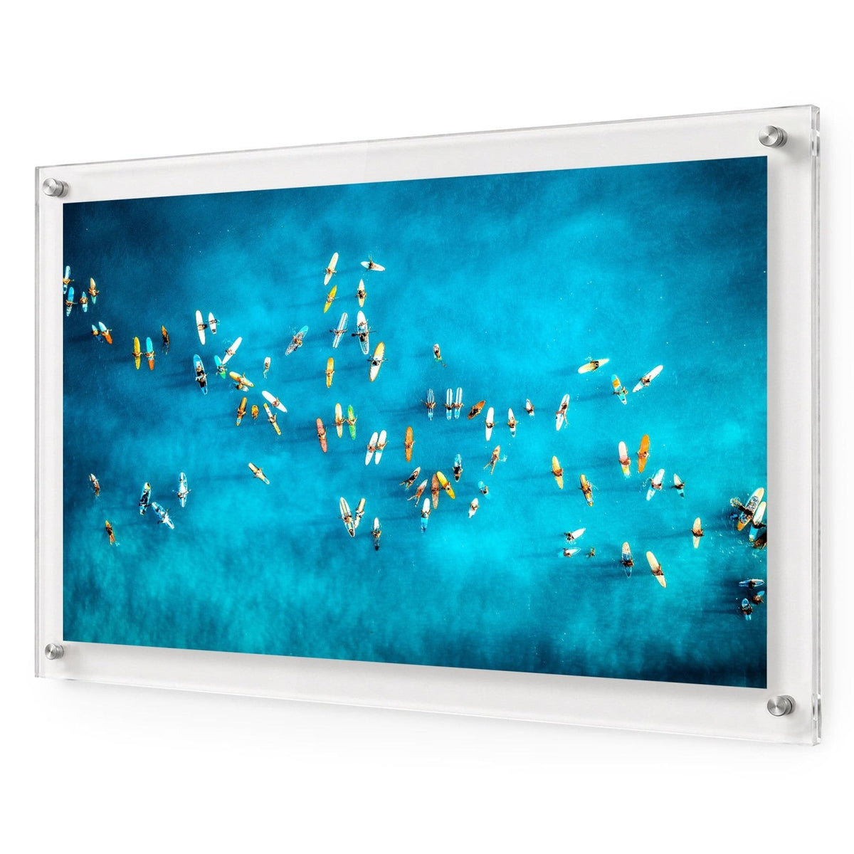 Waiting on the Waves Acrylic Wall Art Print