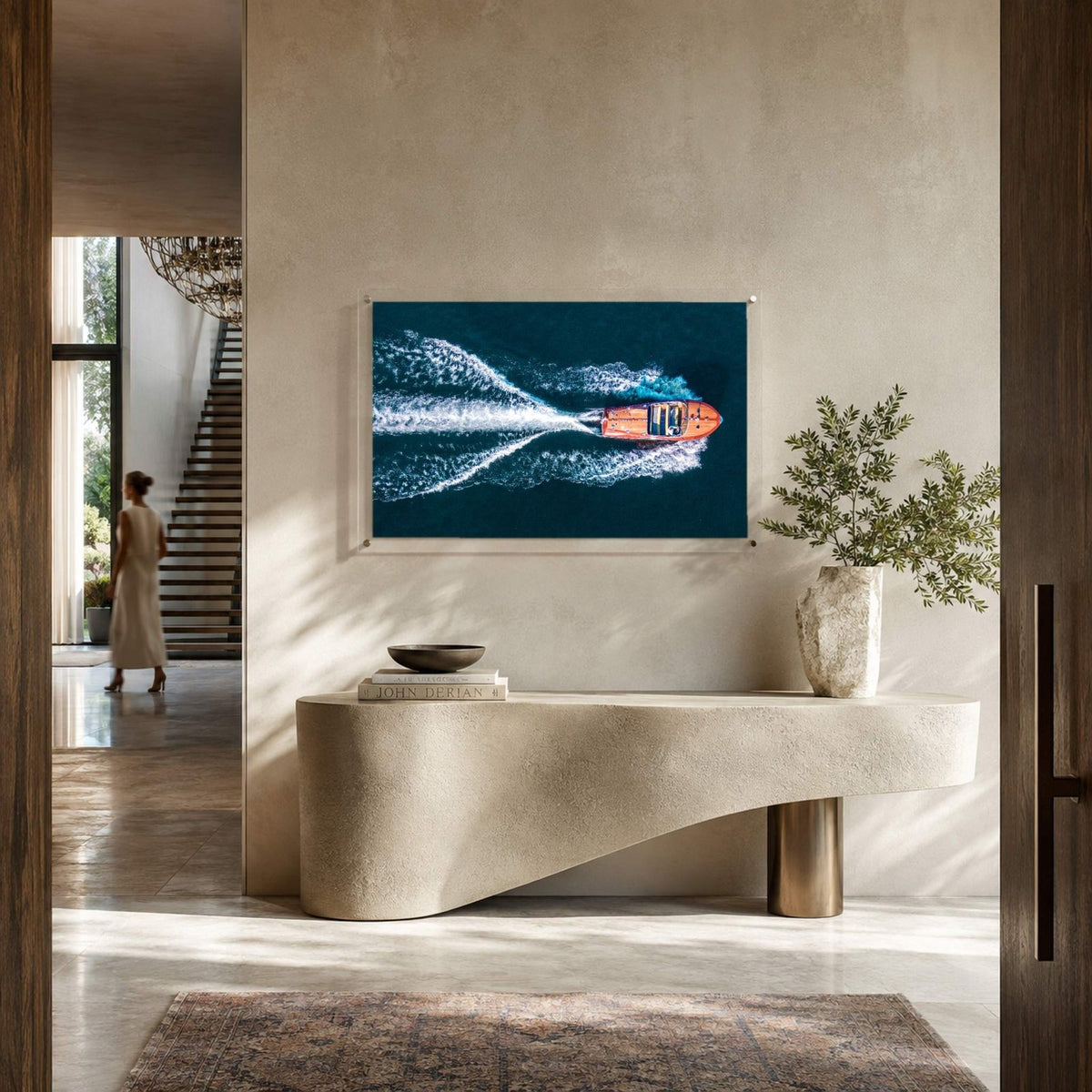 Wake Maker Acrylic Wall Art Print - Horizontal