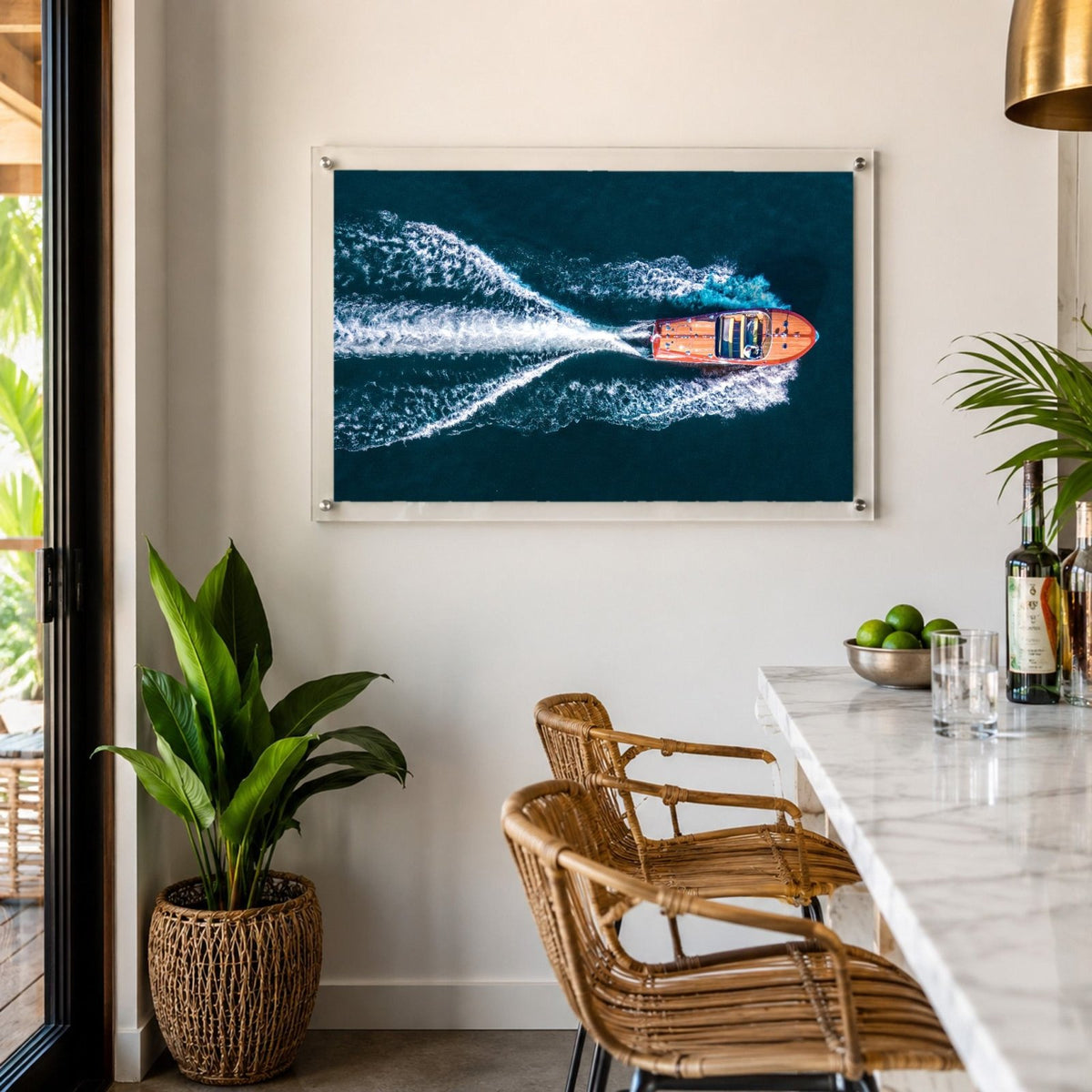 Wake Maker Acrylic Wall Art Print - Horizontal