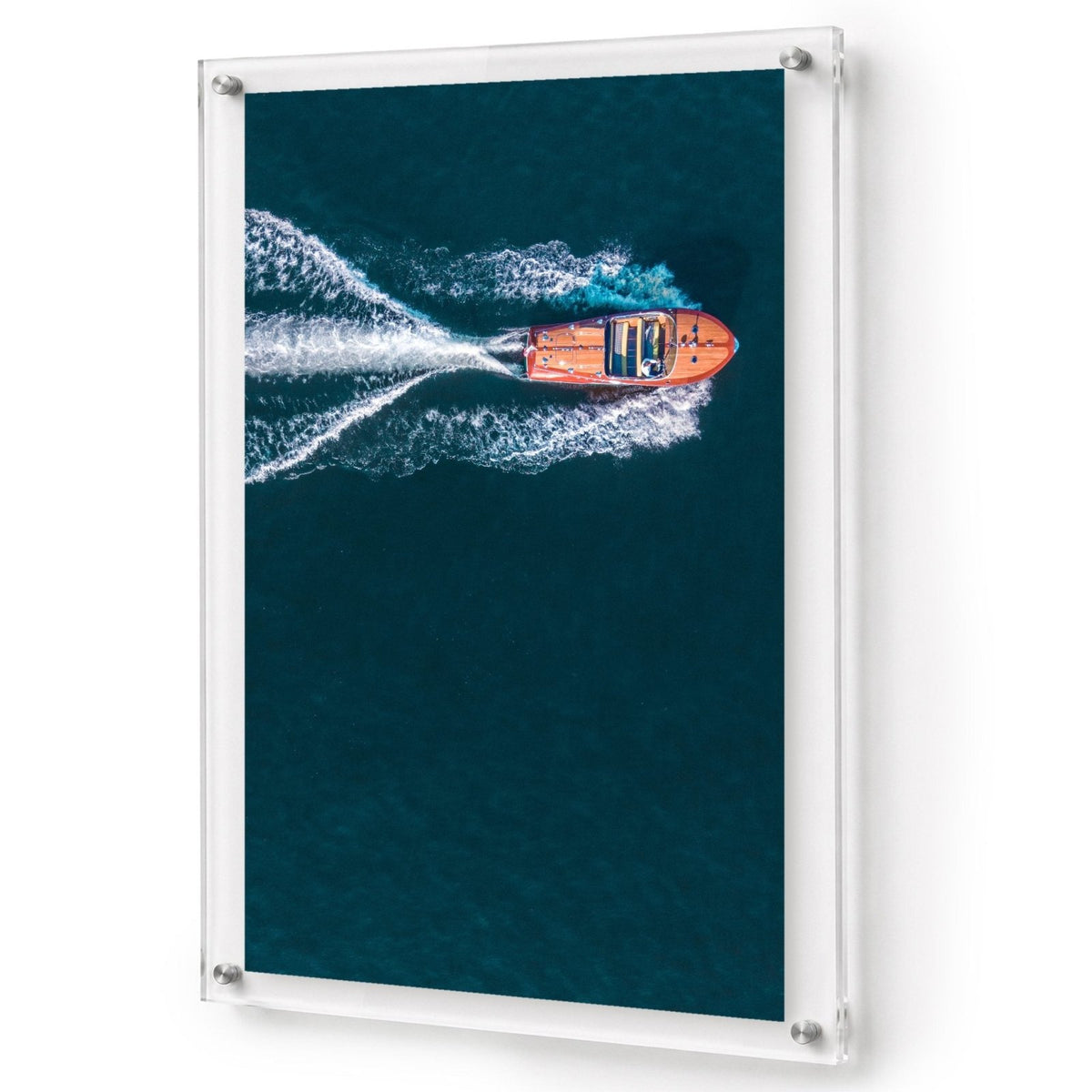 Wake Maker Acrylic Wall Art Print - Vertical