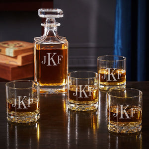 Four Glasses + Decanter