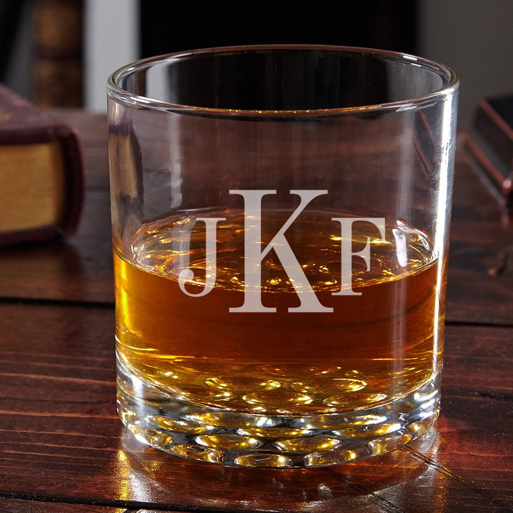 Whiskey Decanter Set with 4 Whiskey Glasses