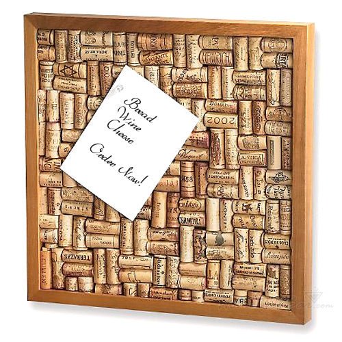 Wine Cork Bulletin Board Kit