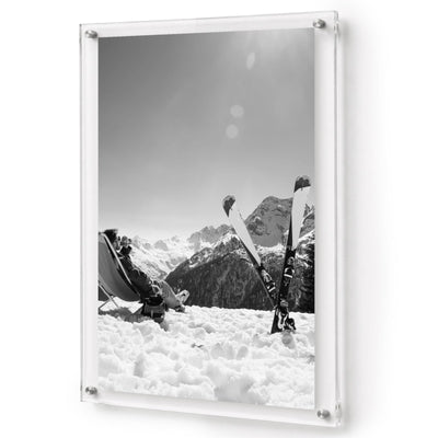 Worth the Climb Black & White Acrylic Wall Art Print